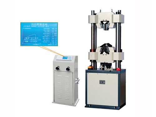 WE-100B/300B/600B/1000B electro-hydraulic universal testing machine