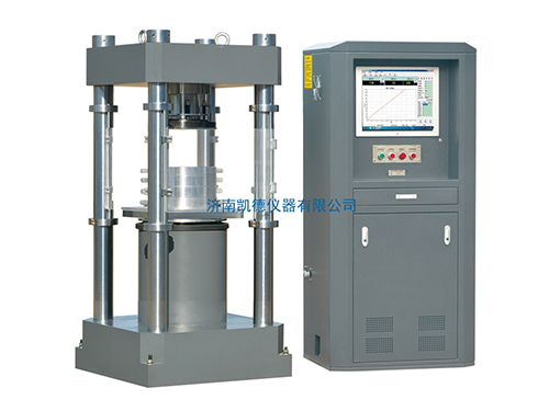 YAW-3000B microcomputer controlled electro-hydraulic servo pressure testing machine